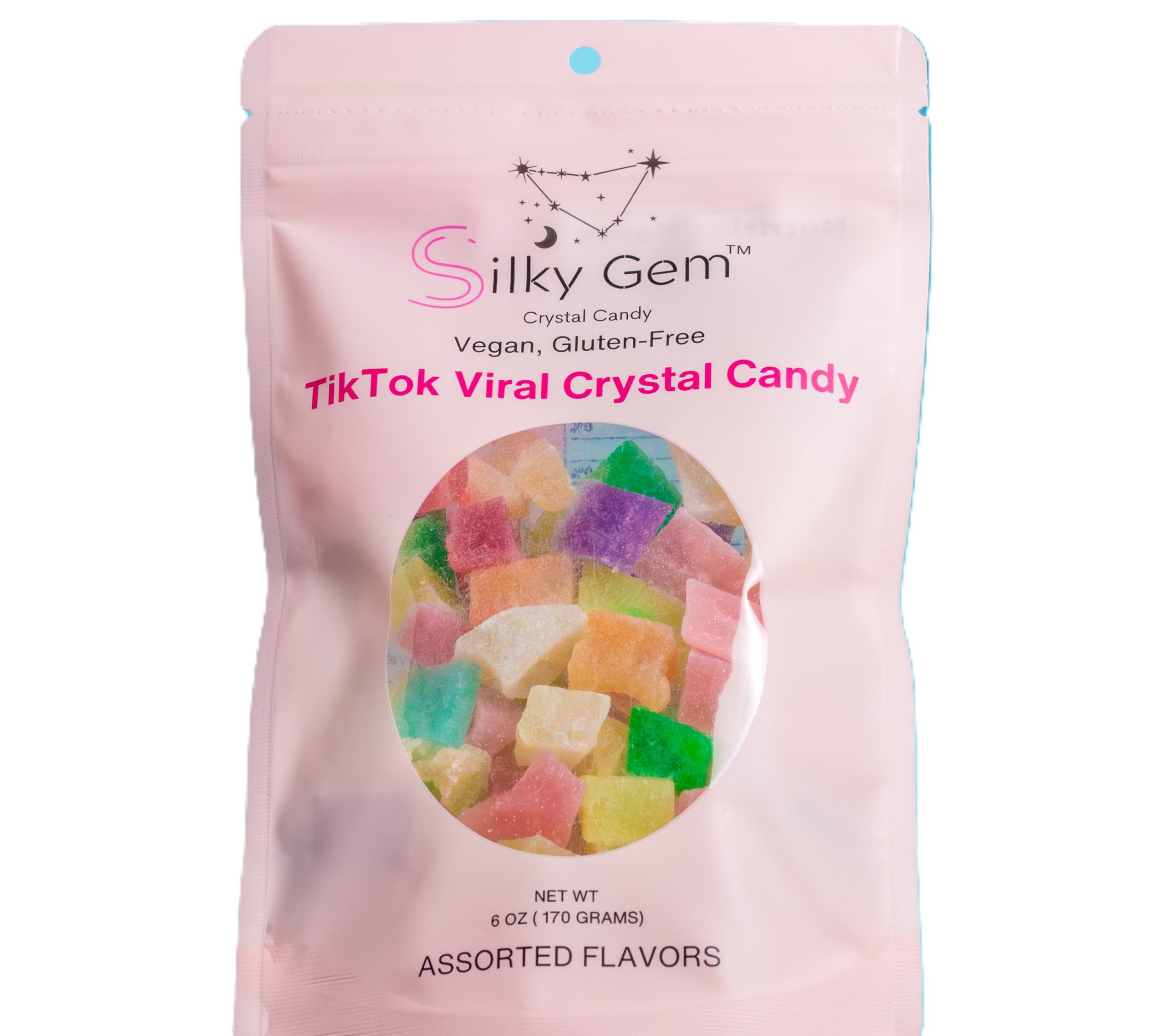 Silky Gem Crystal Candy Snack Bites 6oz