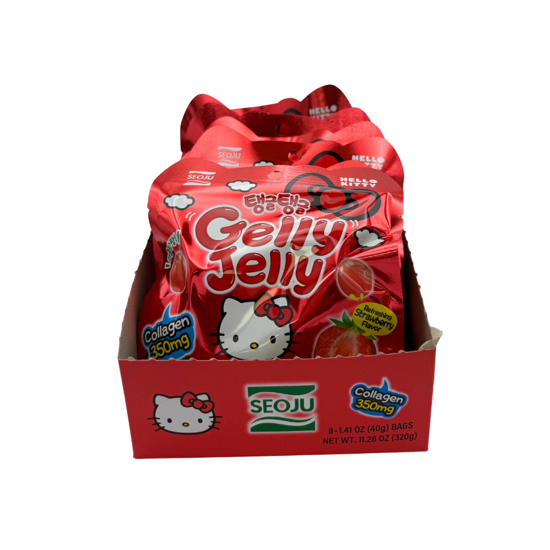 Import - Hello Kitty Gelly Jelly Strawberry 1.41oz - Image 2