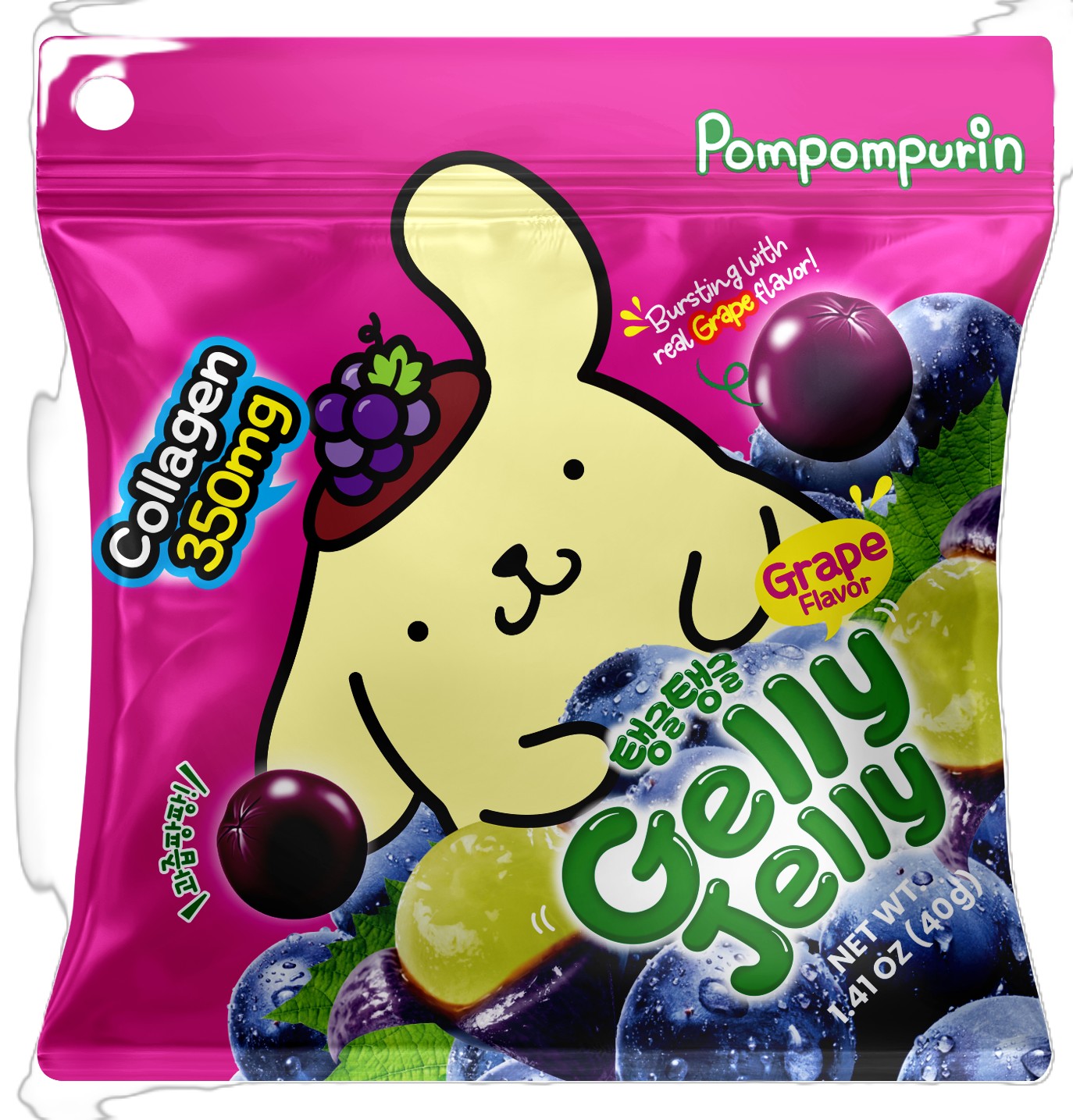 Limited Import - Sanrio Gelly Jelly Grape 1.41oz