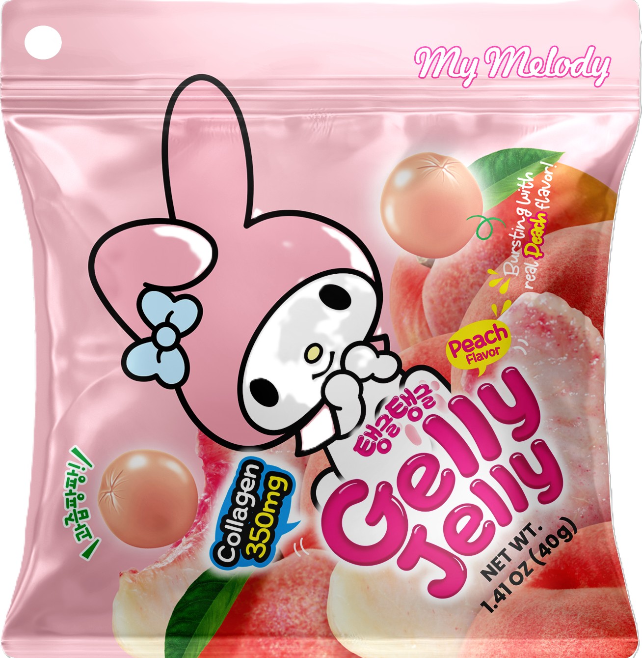 Limited Import - Sanrio Gelly Jelly Peach 1.41oz