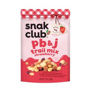 Snak Club PB&J Trail Mix Strawberry 3.5oz bag