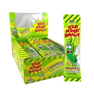 Sour Power Straws, Pickle Candy Straw 1.75oz
